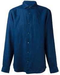 Chemise bleu marine Michael Kors