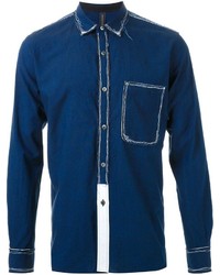 Chemise bleu marine Miharayasuhiro