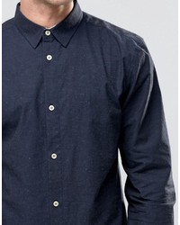 Chemise bleu marine Bellfield