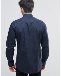 Chemise bleu marine French Connection