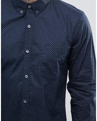 Chemise bleu marine French Connection