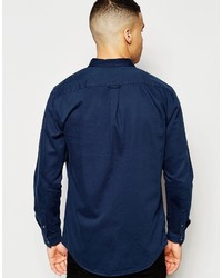 Chemise bleu marine Pull&Bear