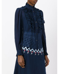 Chemise bleu marine Temperley London