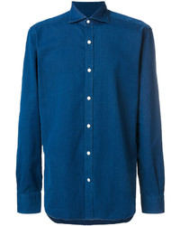 Chemise bleue Barba