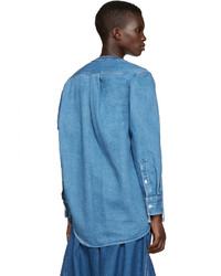 Chemise bleue Sacai