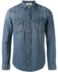 Chemise bleue Cycle