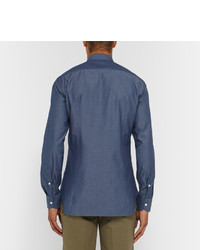 Chemise bleue Caruso