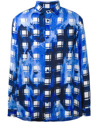 Chemise bleue Issey Miyake