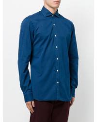 Chemise bleue Barba