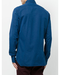 Chemise bleue Barba