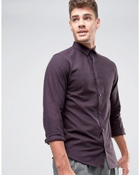 Chemise bordeaux Jack and Jones