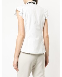 Chemise boutonnée à manches courtes blanche GUILD PRIME
