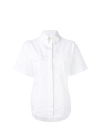 Chemise boutonnée à manches courtes blanche Vivienne Westwood Anglomania