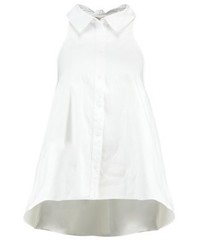 Chemise boutonnée sans manches blanche Cameo Collective