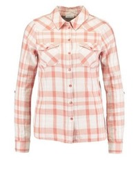 Chemise de ville à carreaux blanche Noisy May