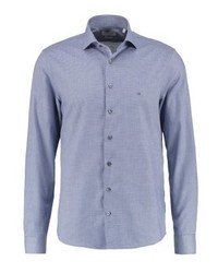 Chemise de ville à carreaux bleu clair Calvin Klein