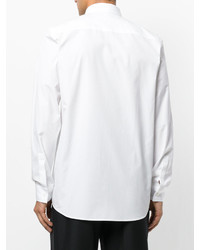 Chemise de ville à fleurs blanche Givenchy