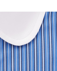 Chemise de ville à rayures verticales bleue Polo Ralph Lauren