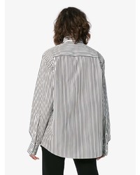 Chemise de ville à rayures verticales noire et blanche Calvin Klein Jeans Est. 1978