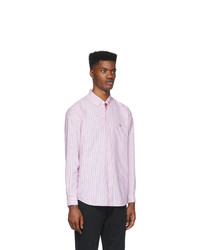 Chemise de ville à rayures verticales rose Polo Ralph Lauren