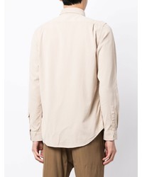 Chemise de ville beige PS Paul Smith