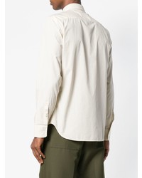 Chemise de ville beige Maison Margiela