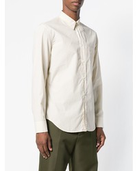 Chemise de ville beige Maison Margiela