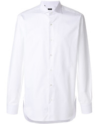 Chemise de ville blanche Barba