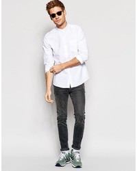 Chemise de ville blanche Asos