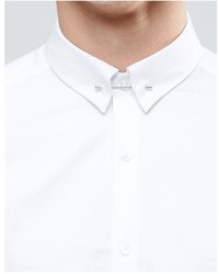 Chemise de ville blanche Asos