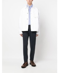 Chemise de ville blanche Brioni