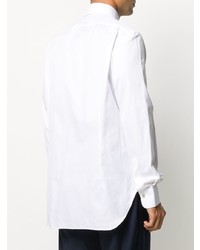 Chemise de ville blanche Kiton