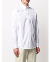 Chemise de ville blanche Canali