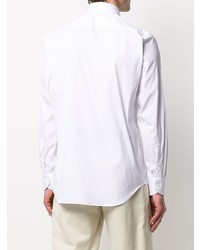 Chemise de ville blanche Canali