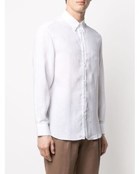 Chemise de ville blanche Brunello Cucinelli