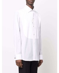 Chemise de ville blanche Canali