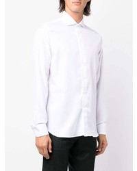 Chemise de ville blanche Canali