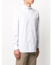 Chemise de ville blanche Luigi Borrelli