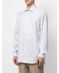 Chemise de ville blanche Kiton