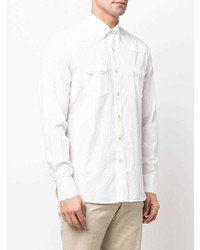 Chemise de ville blanche Lardini