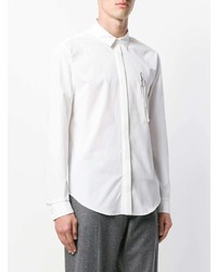 Chemise de ville blanche Chalayan