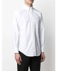 Chemise de ville blanche Thom Browne