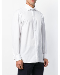 Chemise de ville blanche Borrelli