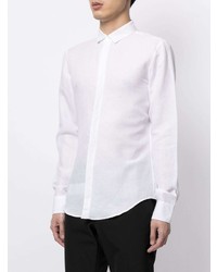 Chemise de ville blanche Emporio Armani