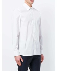 Chemise de ville blanche Z Zegna