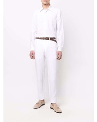 Chemise de ville blanche Lardini