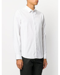 Chemise de ville blanche Rochas