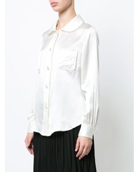 Chemise de ville blanche Edward Achour Paris