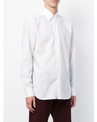 Chemise de ville blanche Bagutta