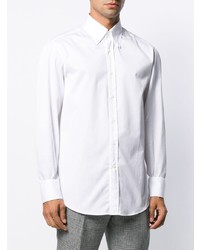 Chemise de ville blanche Brunello Cucinelli